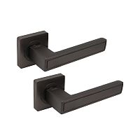 Ручки на розеті KEDR R08.348-AL Graffit графіт